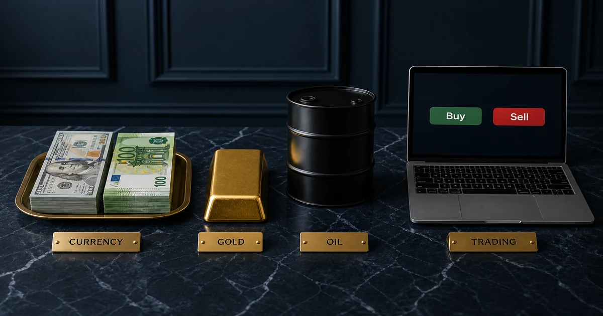 Can You Buy and Sell Dollars, Euros, Gold and Oil Through a Forex Broker?