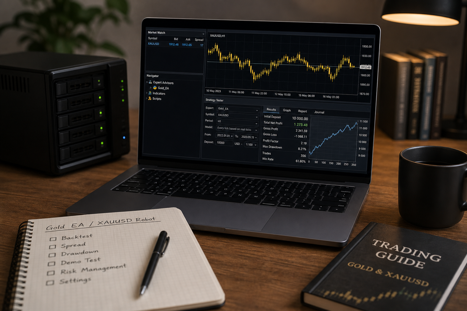 Gold EA Guide 2026: XAU/USD Robot Trading Risks