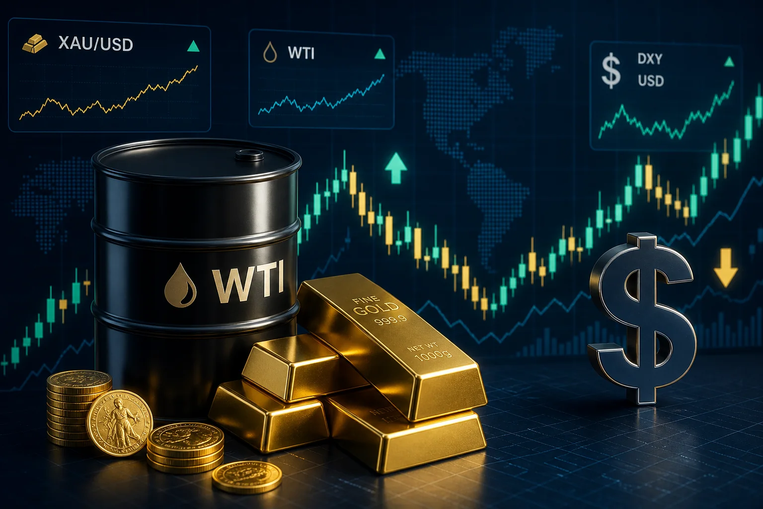 Forex Oil, Gold and Dollar Trading: A Practical Watchlist for Beginners