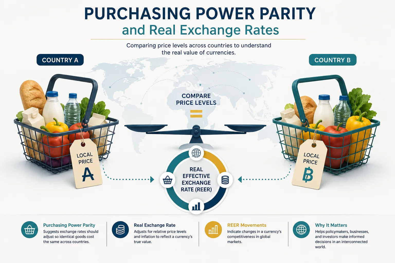 Purchasing Power Parity and REER: What FX Traders Can (and Cannot) Use