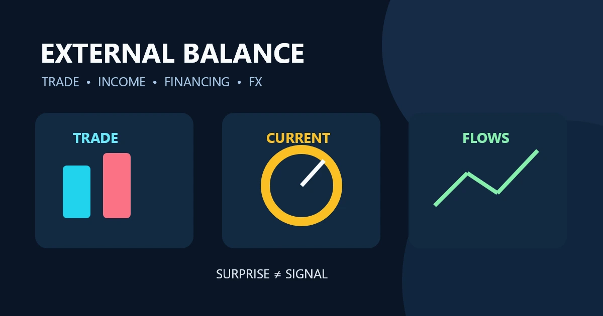 Trade Balance and Current Account Explained: Macro Signals Every Forex Trader Should Watch (2026)