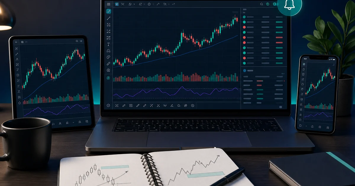 ما هو TradingView؟ المزايا والعيوب والاستخدام في الفوركس