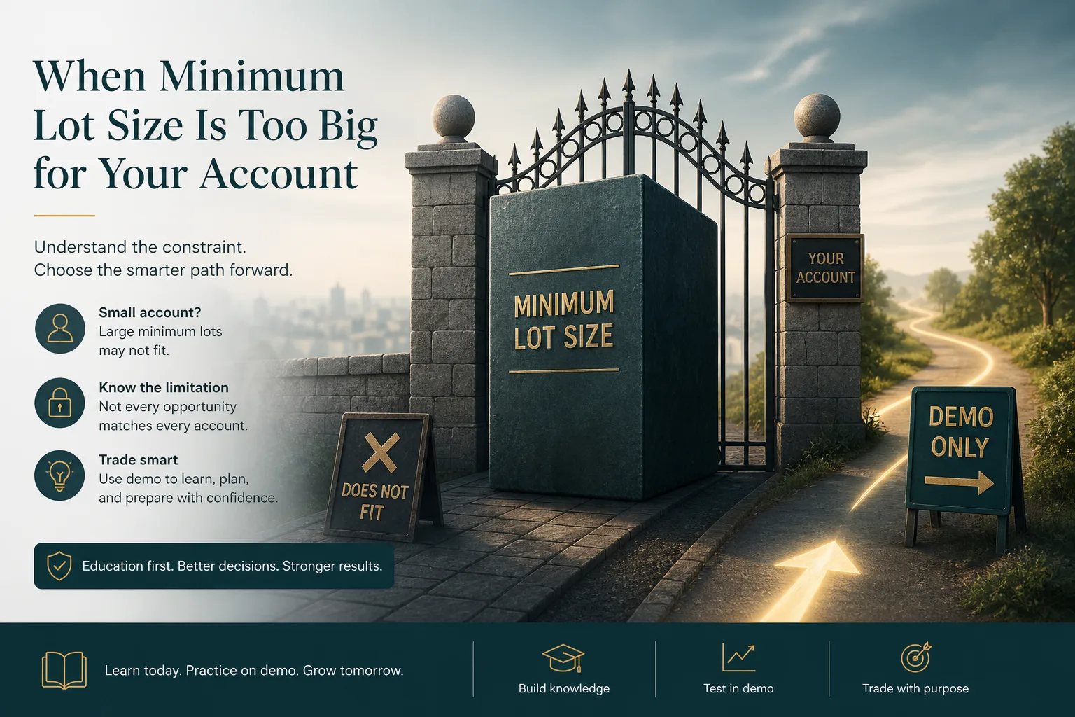 When the Minimum Lot Is Too Big for Your Account