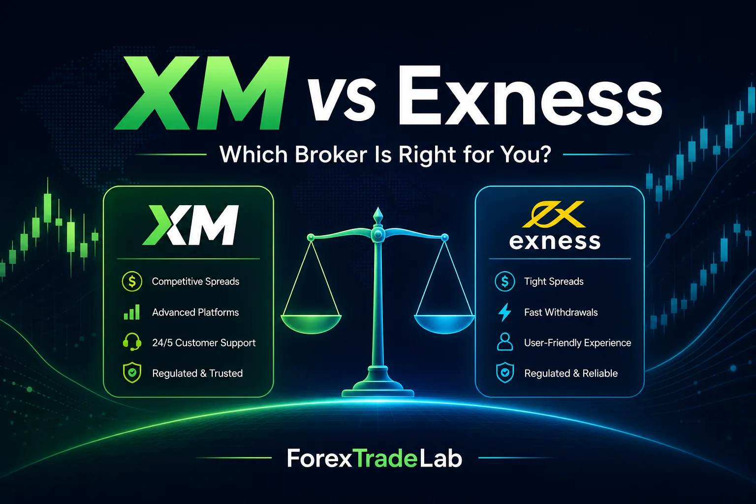 How to Compare XM and Exness Before Opening an Account