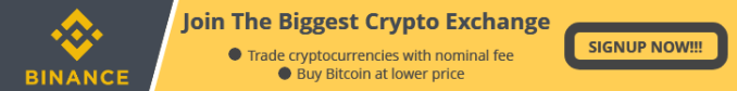 Binance referral banner: join the crypto exchange
